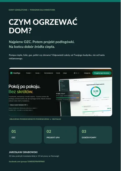 Okładka: Czym ogrzewać dom?