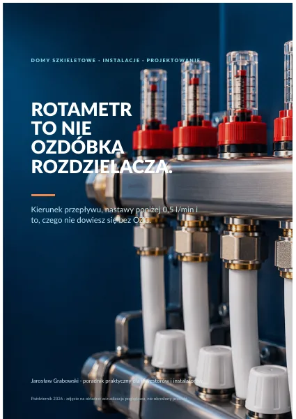 Okładka: Rotametry, OZC i podłogówka
